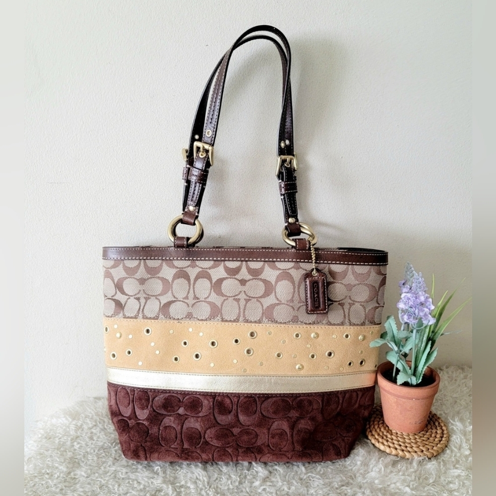 Coach Patchwork Tote